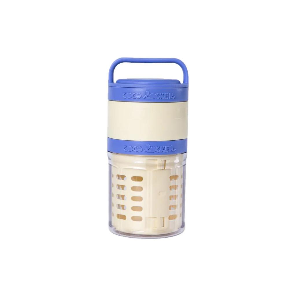 cocolocker Pote Cápsula Frutas & Salada Recipiente para Almoço Manteiga