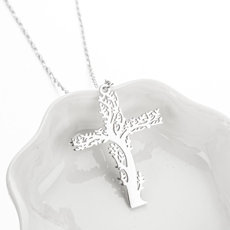 Men's Fashion Cross Pendant Necklace Hip Hop Versatile