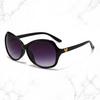 European & American Retro Large Frame Sunglasses - High-End Korean Style for Women, Slimming Round Face, UV Protection