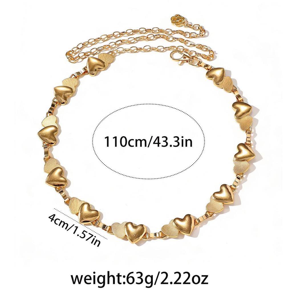 Bohemian Retro Metal Waist Chain for Women - Ethnic Style Body Jewelry