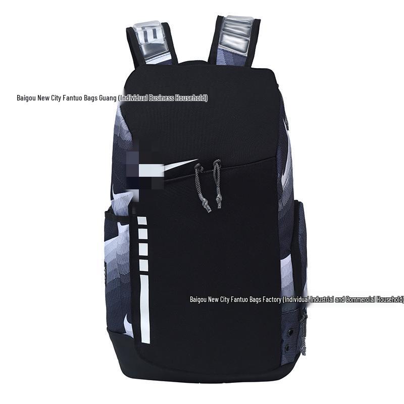 

Рюкзак великої місткості для міжкордонних баскетбольних тренувань та подорожей чорний