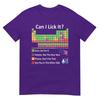 ¿Puedo Lamerlo Tabla Periódica Gráfico Profesor de Ciencias Fresco Meme Camiseta