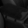 Car Armrest Cushion Automotive Center Console Plush Pad Car Center Console Cover For Truck Interior Vehicle Women Men Office