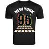 New York 95 T-Shirt - Retro Glitch Style NYC Graphic Tee