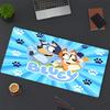 Bluey Print Mouse Pad, for Keyboard Pad Laptop PC Mat for Office Home Use, Desk Decor, Perfect Birthday Gift for Gamers