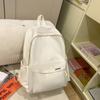 Simple Casual Large-capacity Backpack Women's New Junior High School High School Student Schoolbag Versatile Travel Backpack