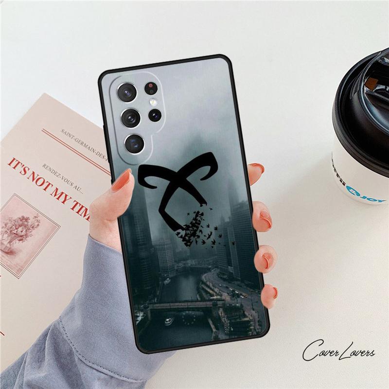 Shadowhunters Phone Case For Samsung Galaxy S24 S25 S23 S22 Ultra Note 10 20 Plus S20 S21 FE Cover