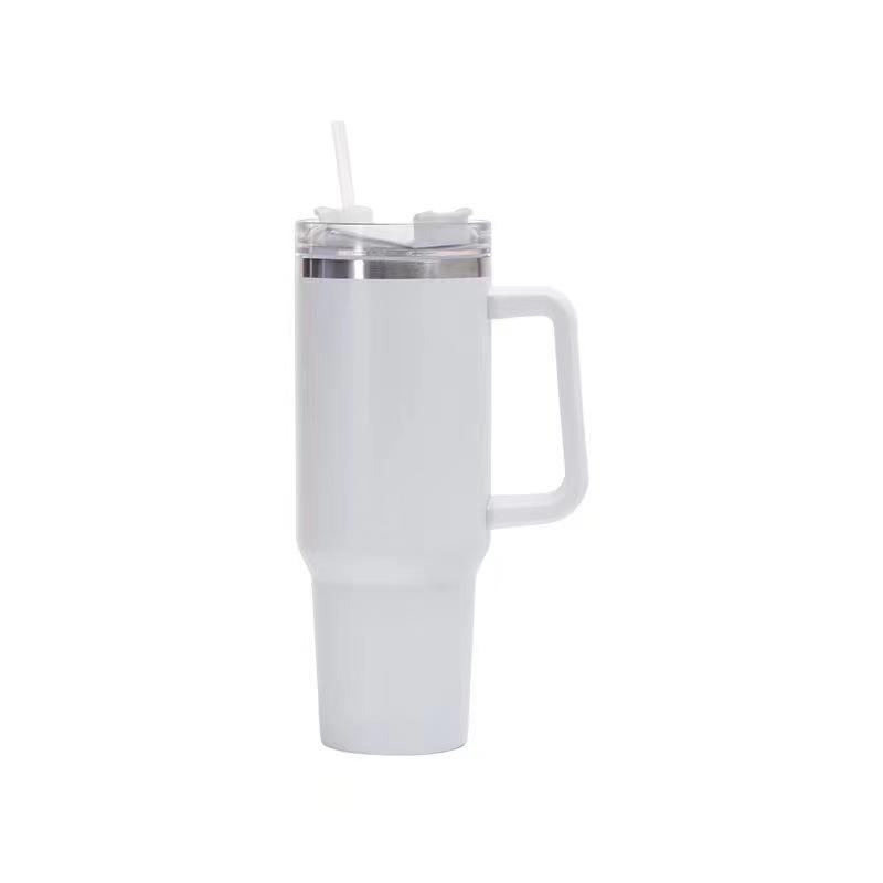 Third Gen 40oz Handle Thermos Cup, 304 Stainless Steel, Large Capacity for Vehicles, Ice Cooler Cup.
