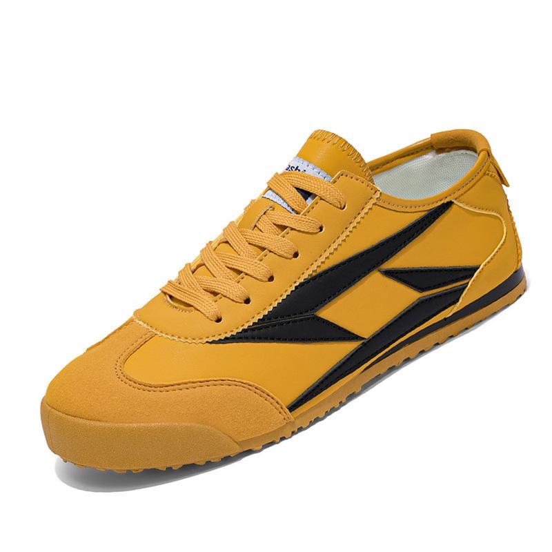 New Four Seasons Sports Doudou Shoes Casual Leather Teen Forrest Gump Shoes
