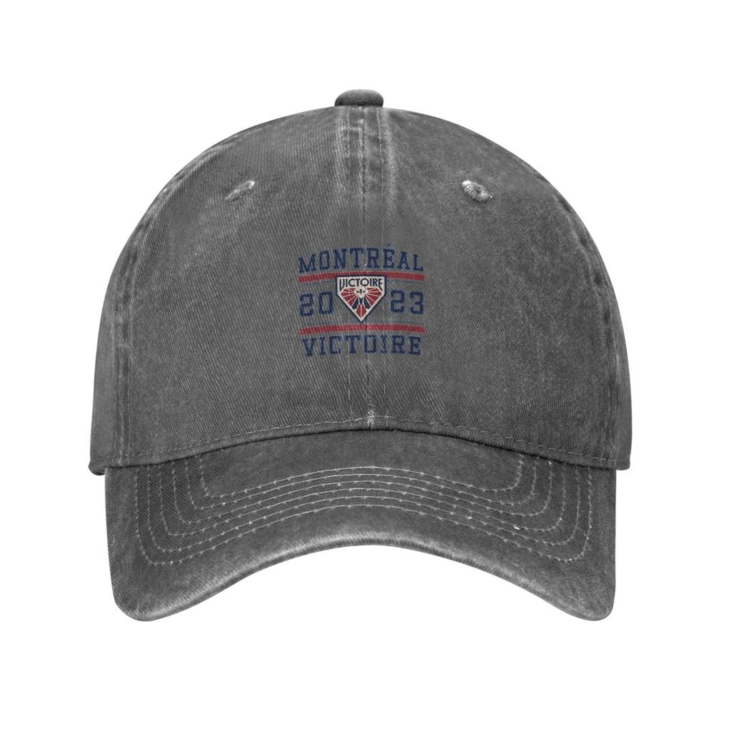 Montreal Victoire PWHL Logo Vintage Outdoor Ochrona przed Słońcem Czapka z daszkiem Składana Miłośnicy Sportu Casquette