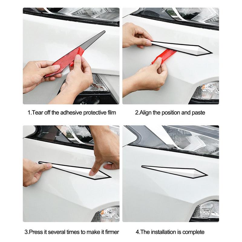 Car Bumper Protector Strip Anti Collision Guard Corner Scratch Protector Stickers Vehicle Accessories With Dynamic