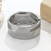 Direct supply in Europe and America cold wind personality concave and convex metal texture alloy opening bracelet women's bracelet jewelry
