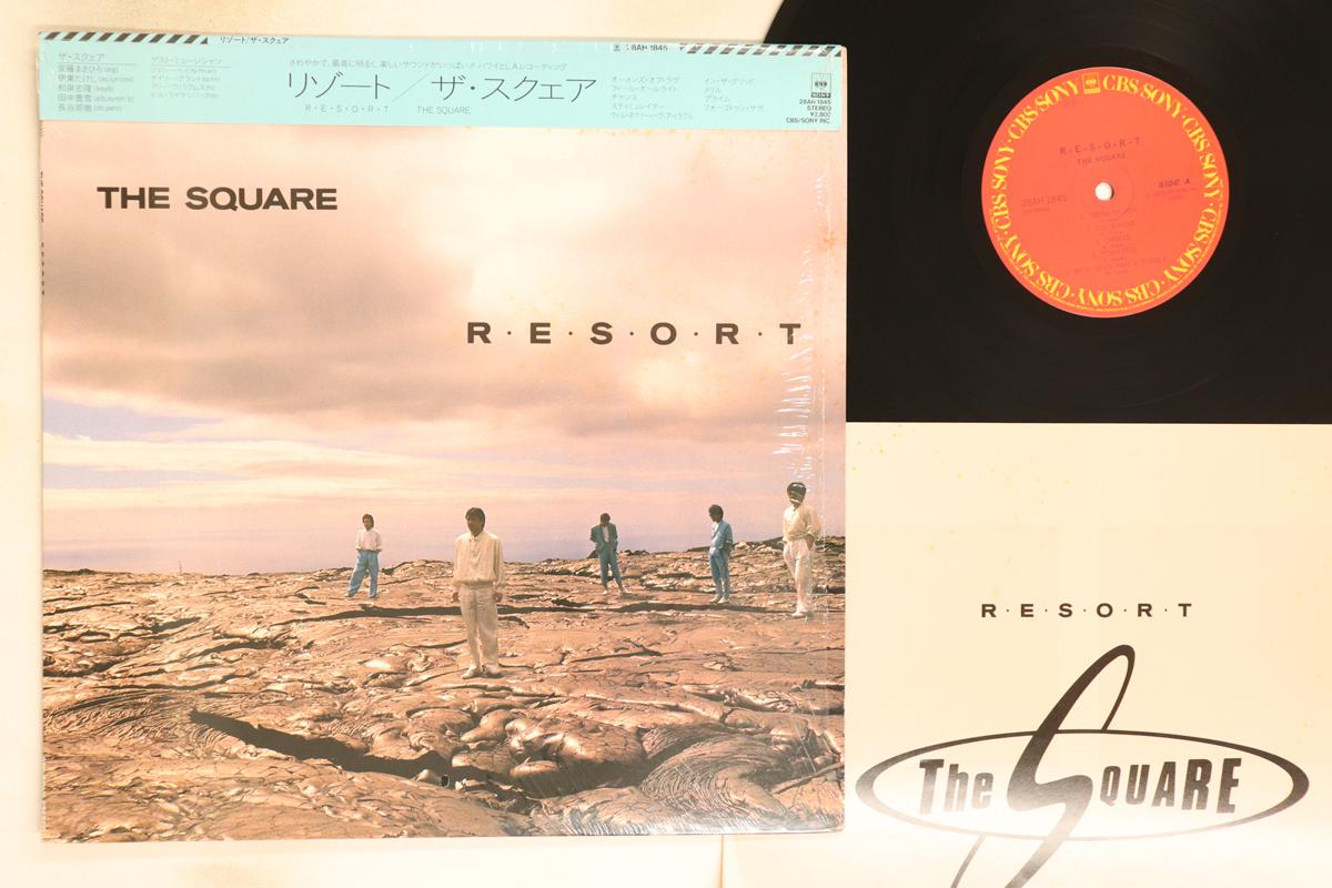 

LP Record SQUARE - Resort 28AH1845 CBS SONY 1985 Japan Obi Jazz Used