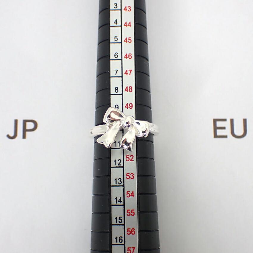 [Pre-owned] TIFFANY / Tiffany / 925 / Ribbon / Ring / Size 10 / J89-7