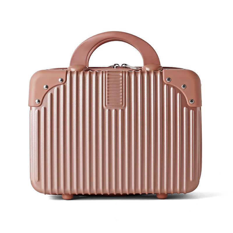 Ensemble de petits bagages de voyage pour femme: Mini 16 pouces, boîte à cosmétiques 14 pouces, sac de rangement 18 pouces