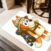 Halloween Night Adventure Area Rug Suitable for Kitchen Bedrooms Foyer Living Rooms Anti-slip Rug Decorate Offices Spiritual Gift