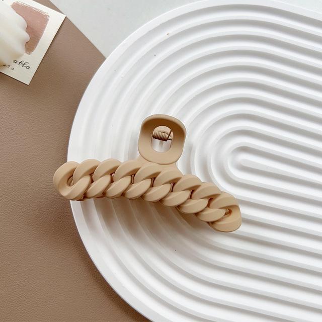 Large Ponytail Luxury Hair Clips for Women Korean Claw Clips Thick Hair Soild Colors Crab Claw Clips Hair Accessories for Women