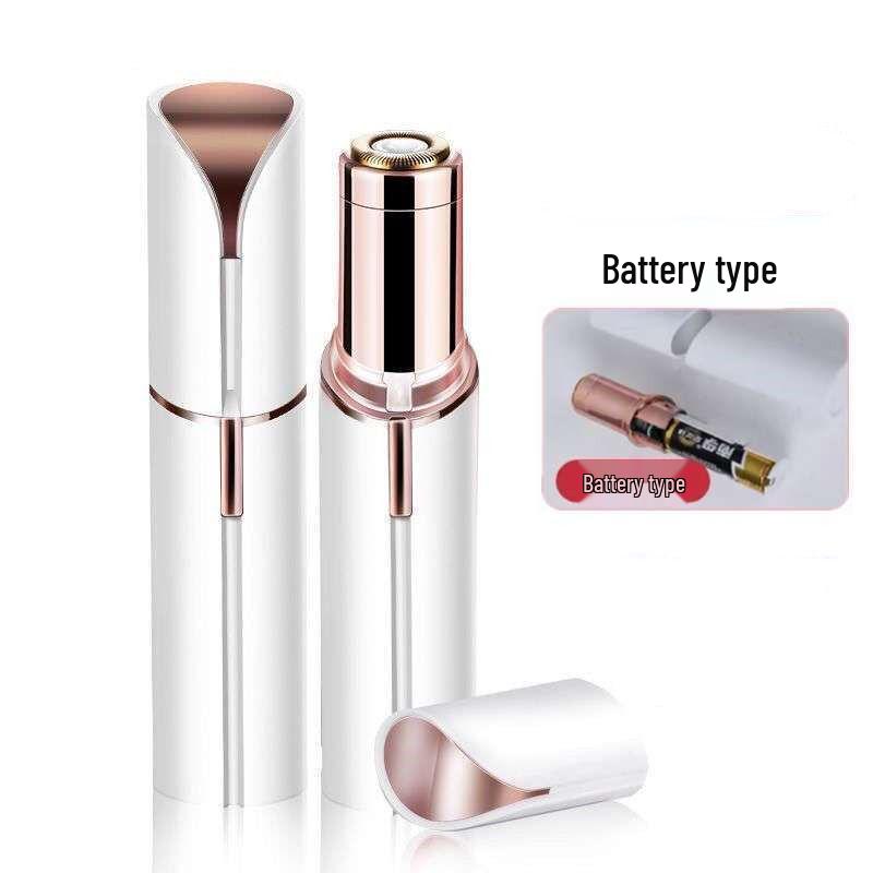 Electric Lipstick Shaver & Eyebrow Trimmer for Women - Multi-Use Personal Grooming Tool