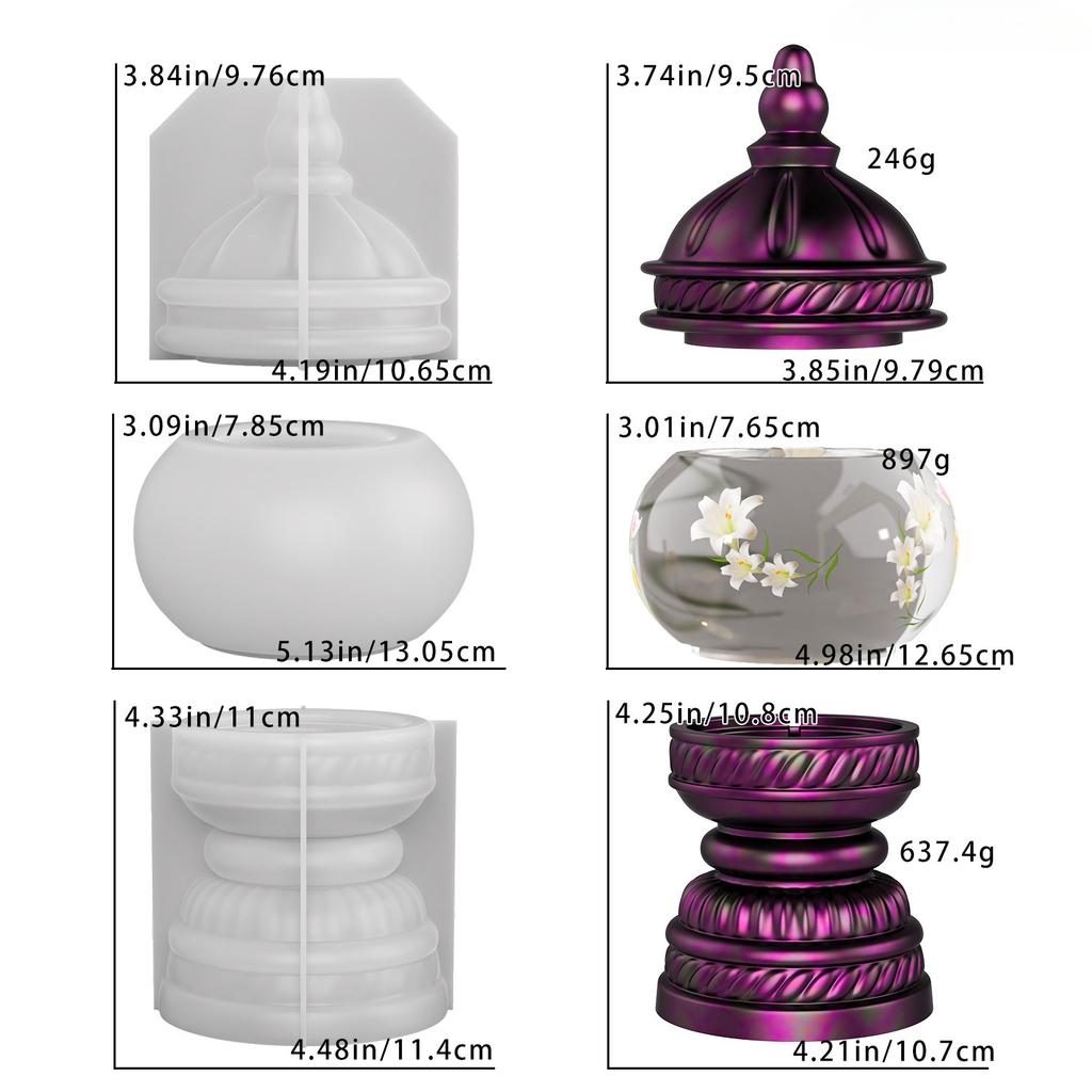 DIY turecká stolní lampa pryskyřičná forma, dekorace stolní lampy, domácí ozdoba, sádrová silikonová forma, kreativní