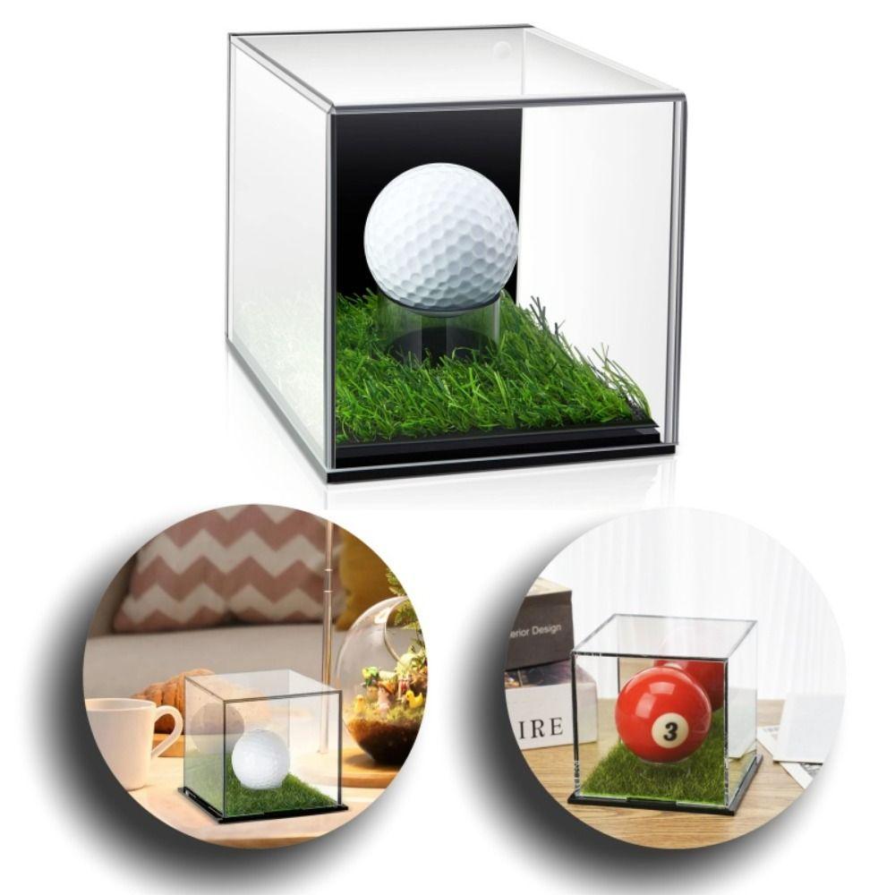Lawn Design Golf Ball Display Case Transparent Golf Ball Acrylic Box  Golf Supplies