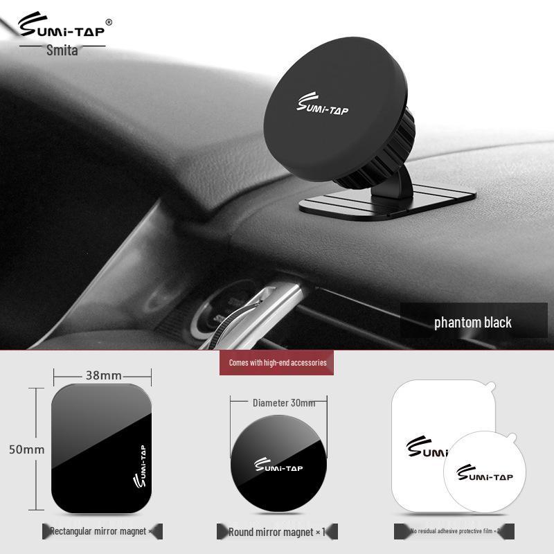 Sumitap Magnetic Car Phone Holder - Multi-Function Adhesive Navigation Stand