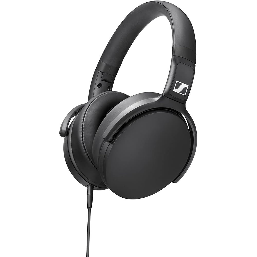 Sennheiser HD 400S Wired Headphones, Closed-Back, with Smart Remote Control, Sturdy Foldable Design, Lightweight and Compact [Domestic Genuine Product