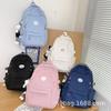 Schoolbag Popular New Backpack Junior High School Students Male and Female School Bags Backpacks High School College Students Large Capacity Computer