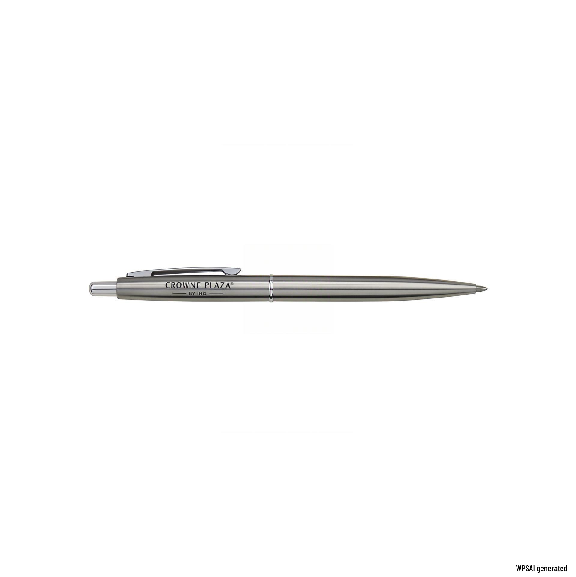 Crowne Plaza Custom Logo Metal Ballpoint Pen Bullet 1.0
