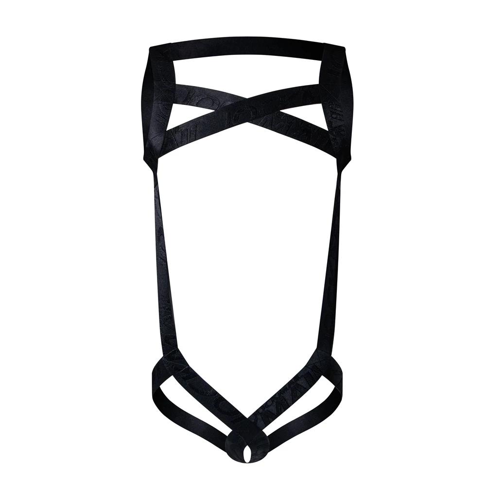 Sexy Lingerie für Männer, Harness, Brust-Bodysuit, Fetisch, Männer, Ausgeschnitten, Bondage, Jockstrap, Gay Unterwäsche, Herren-Overall, Ring-Gurt, Spaß
