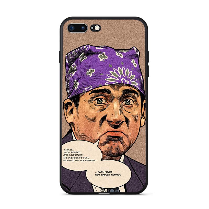 

Забавный мобильный чехол Prison Mike The Office для Iphone X Xr 13 12 Mini 11 Pro Max Xs, жесткий чехол для телефона 7 8 6s Plus SE 2020 5S iPhone 13Mini