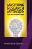 Bok Mastering Research Methods : Concepts & Applications