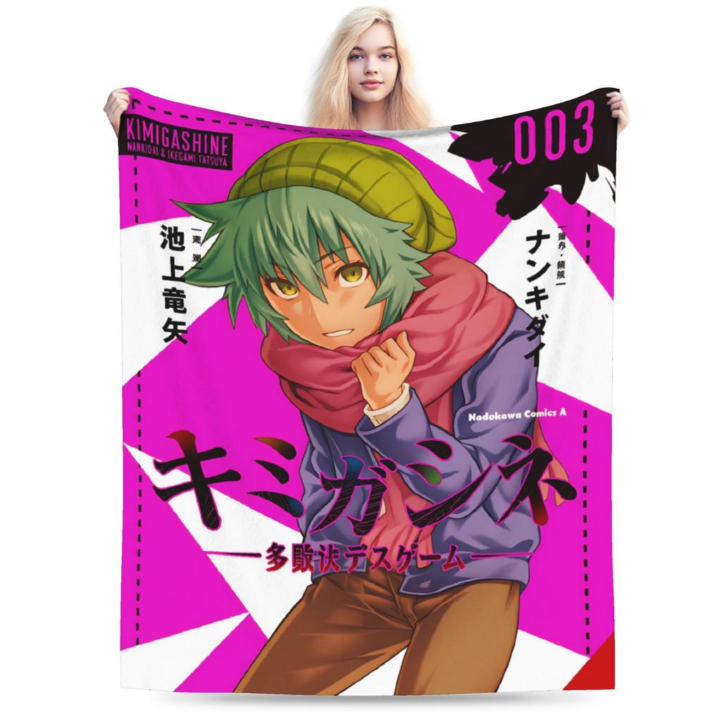 Soft Warm Blanket Your Turn To Die Child Plush Throw Blanket Street Trend Couch Chair Flannel Bedspread Sofa Bed Cover