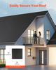 Roll Roofing, 15 X 15 Ft, 45 Mil EPDM Rubber Roofing, Long Lifespan & Weather-resistant, Withstands Harsh Temperatures, Flexible & Easy Installation,