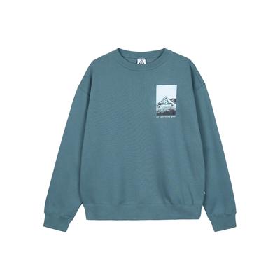 ACG Fleece-Bedrucktes Sport Langarm Sweatshirt Unisex Oberteile Grün DJ1591-384