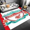 1pc Liverpool FC logo Entrance Mat, Non-Slip Mat Area Rug,Room Decor, Outdoor Decor, Kitchen Rug,Doormat - Machine Washable, Easy to Clean