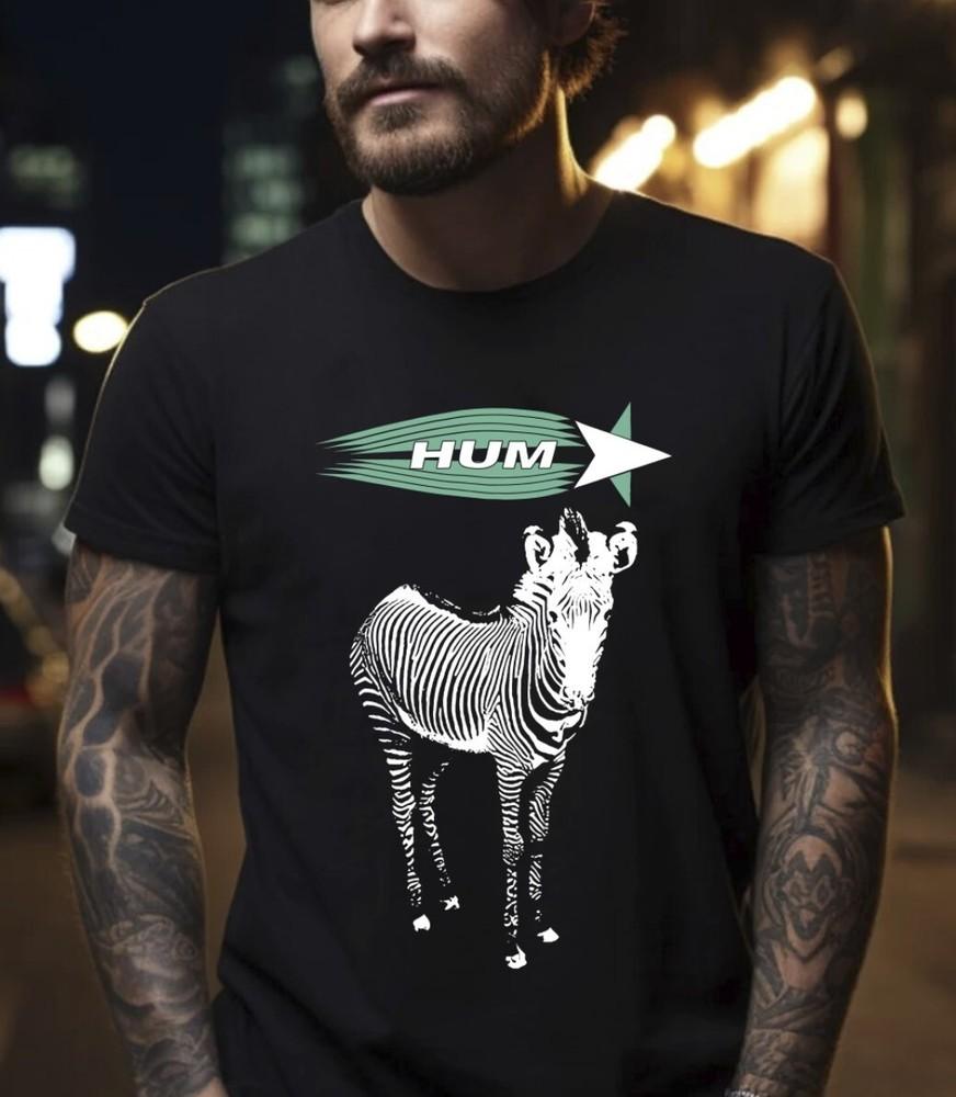 Hum Band Black T-Shirt, S-5XL Unisex T-Shirt XXL