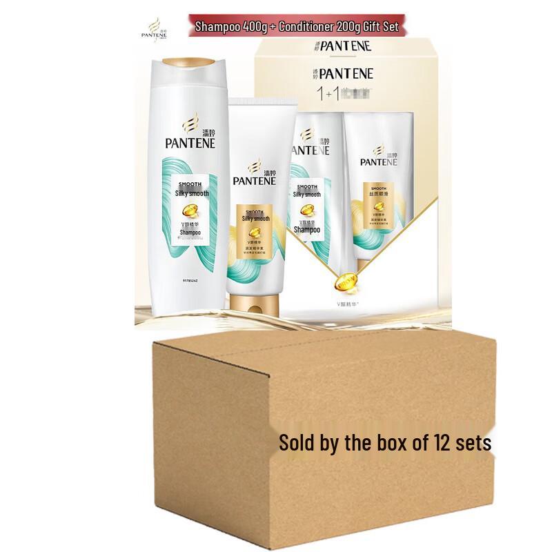 

Pantene Silky Smooth Shampoo & Conditioner Case Pack