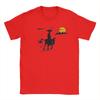 Lucky Luke Jolly Jumper und Rantanplan T-Shirts Herren Reine Baumwolle Vintage T-Shirt Rundhals Kurzarm Oberteile Geschenkidee