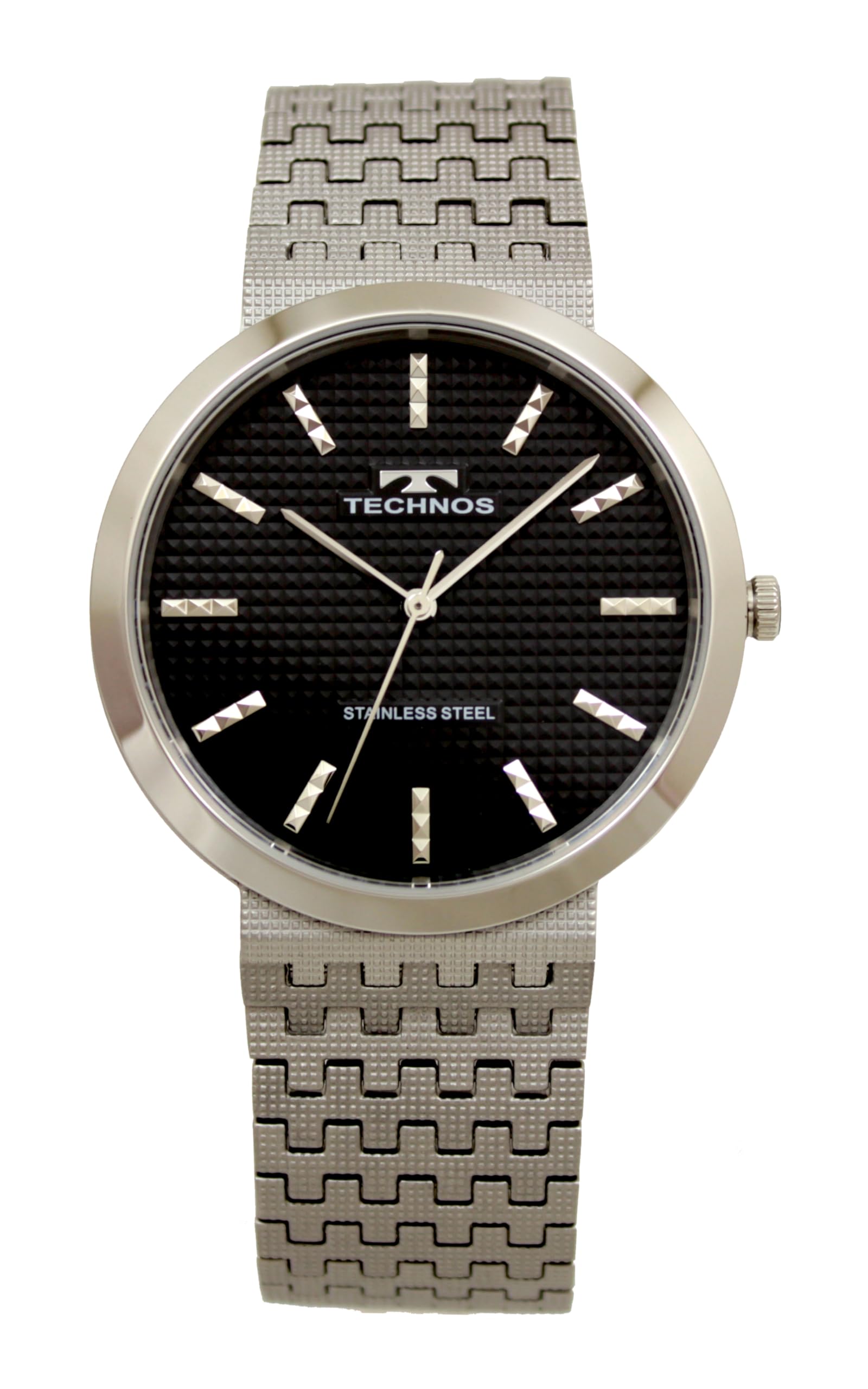 

[Technos] 3 Hand Watch T9C17SB Men s Silver