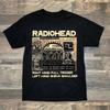 Unisex Bavlněné tričko s krátkým rukávem a kulatým výstřihem Radiohead