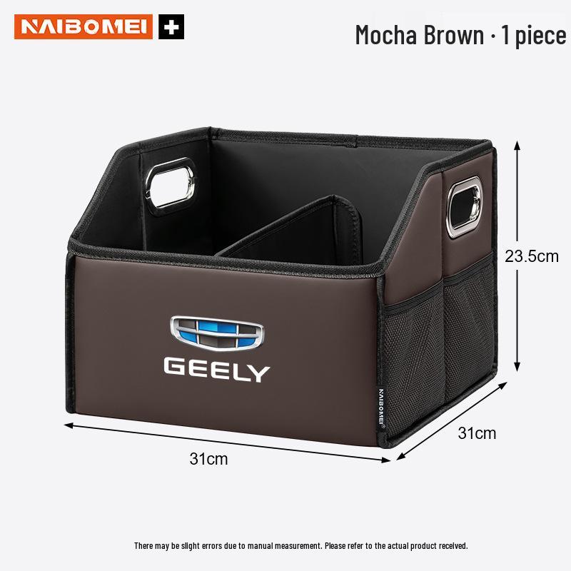 Decorative Trunk Storage Box for Geely Xingyue, Binyue, Emgrand, Borui, Geometry, and ICON