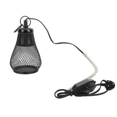 Reptile Heat Lamp Guard Protection Iron Anti Scald Reptile Lampshades for Reptile Lizard Snake