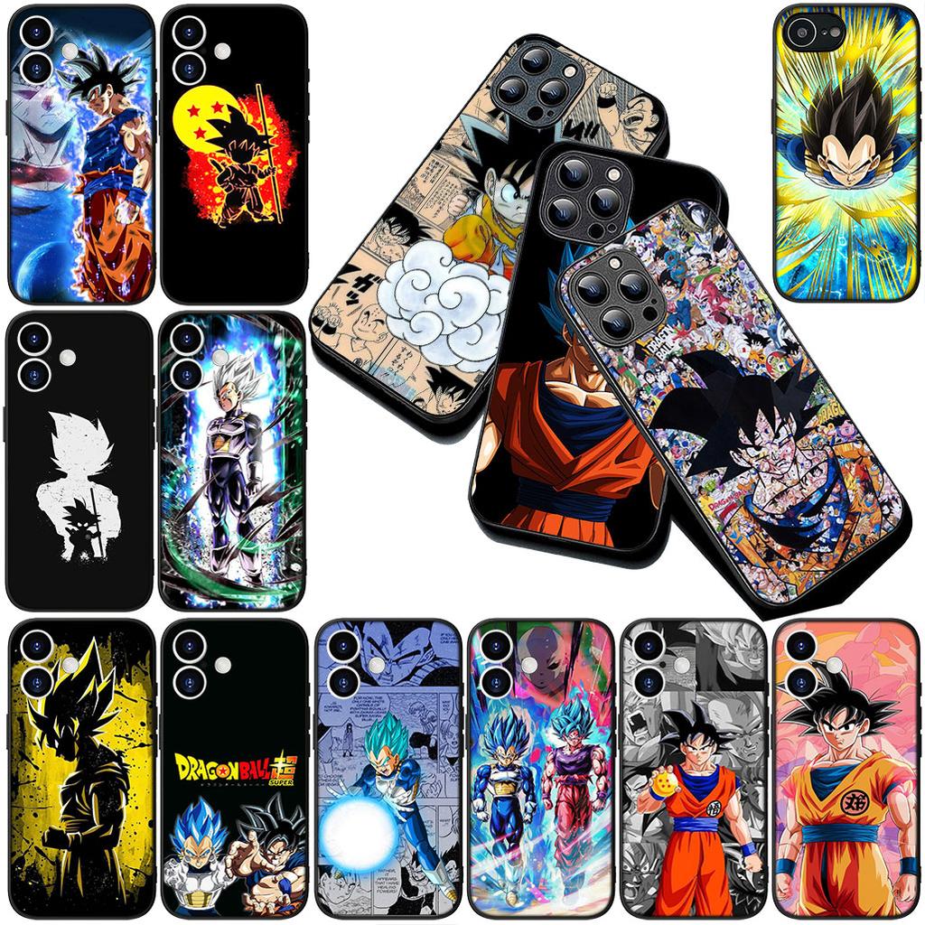 Cover for Samsung Galaxy S20 S22 S21 FE Ultra Plus A07 A17 A15 A16 A25 A57 A37 Phone Case Dragons Gokus Balls Vegeta Super