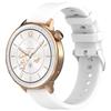 Klassisches 18mm Silikonarmband Anzug für OPPO Watch X3 Mini X2 mini Hautfreundliches Silikonarmband mit Diamantmuster