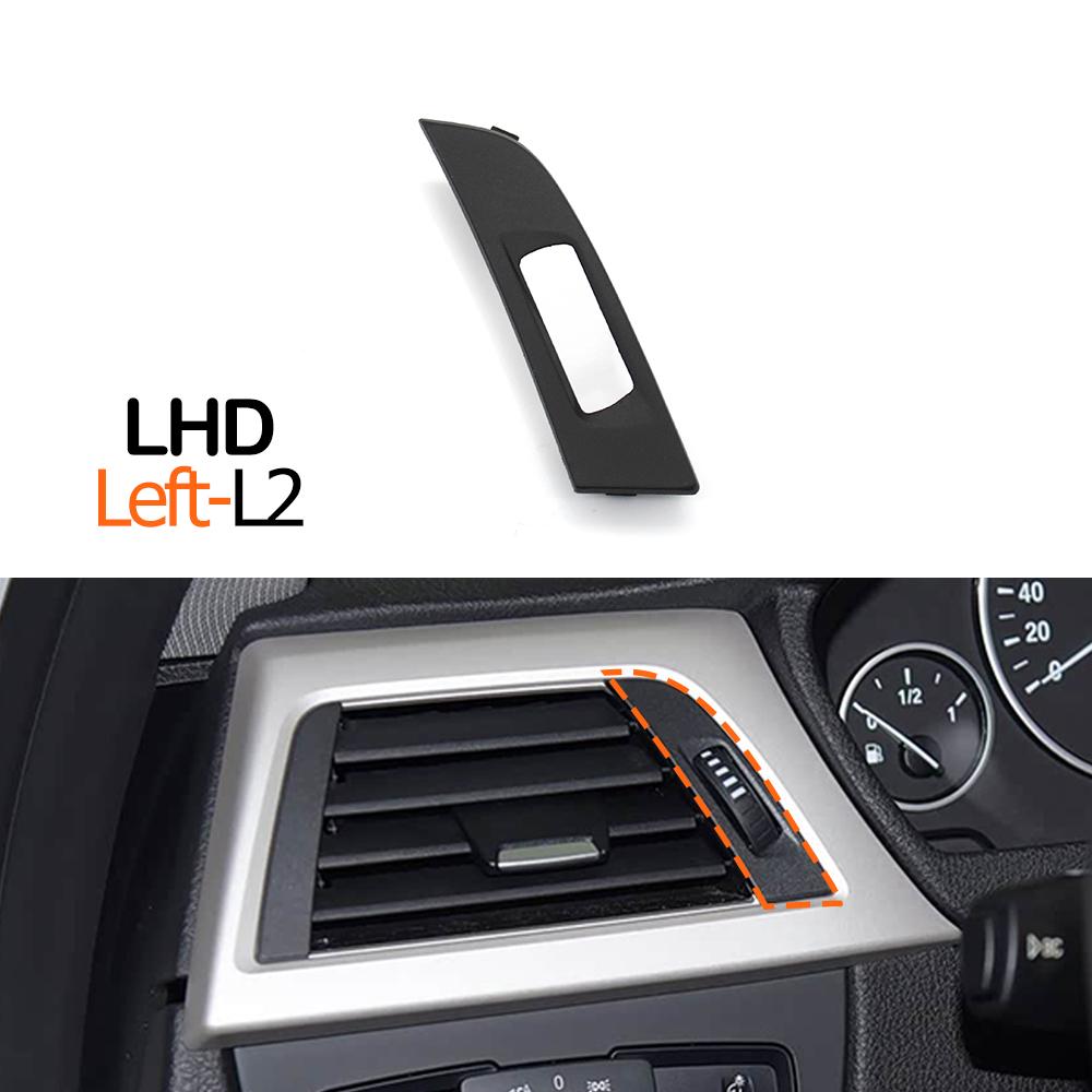 Car Front Left Miidle Air Vent Grille Decorative Panel AC Outlet Cover Trim For BMW 3 4 Serie F30 F31 F34 F35 F32 F33 F36 F82
