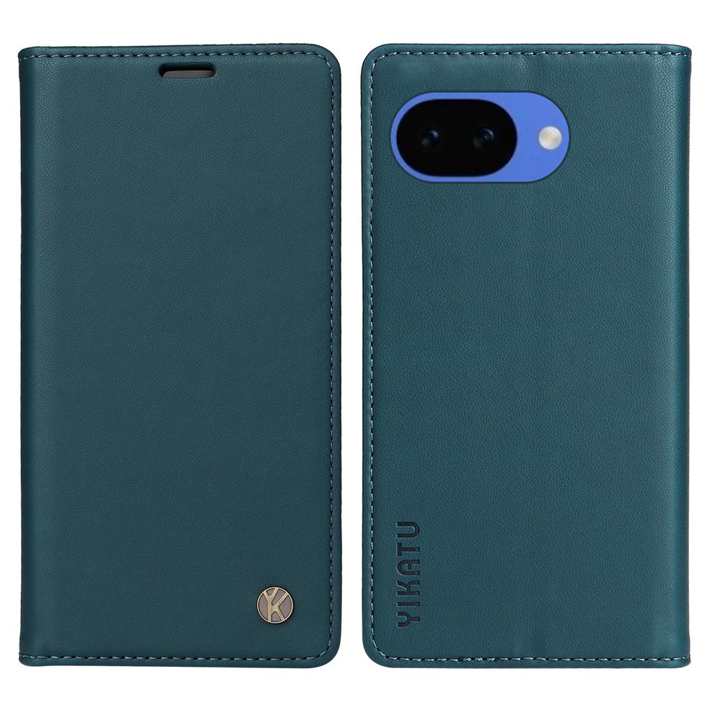 For Google Pixel 10a Phone Cases YIKATU Magnetic Closure PU Leather Mobile Cover