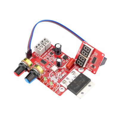 Digital Spot Welding Machine 40A/100A Time Current Control Display Spot Welder AC 110V 220V To 9V Transformer Controller Tool