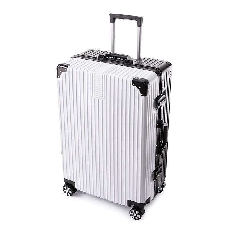 HANDUNYOU Durable Aluminum Frame Travel Suitcase 26 inch