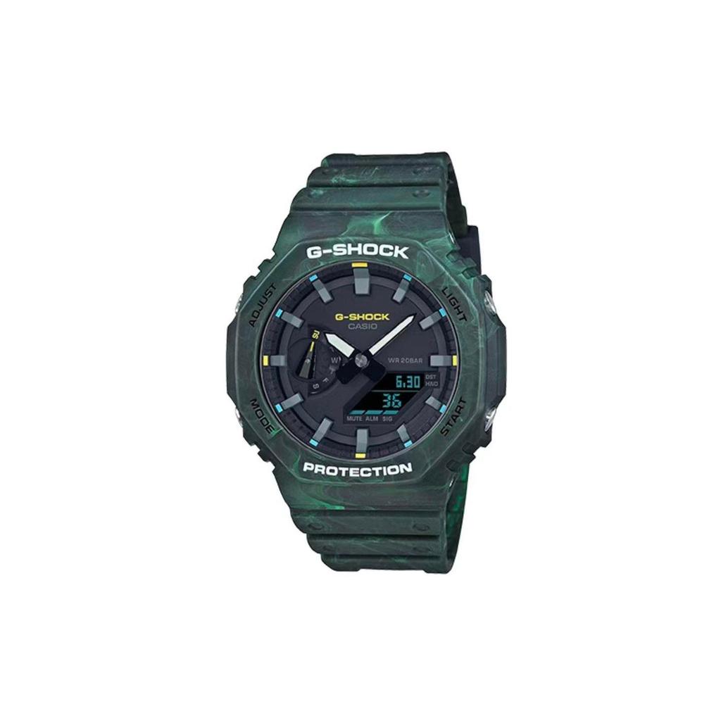 Casio Men 44mm Black Watch GA-2100FR-3A(Watch3--