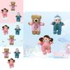 Soft Baby Comforting Doll Pillow Cute Bear Plush Toy For Boys Girls Children's Festival Gift 30cm